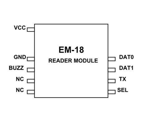 rfid reader em18|em 18 reader module datasheet.